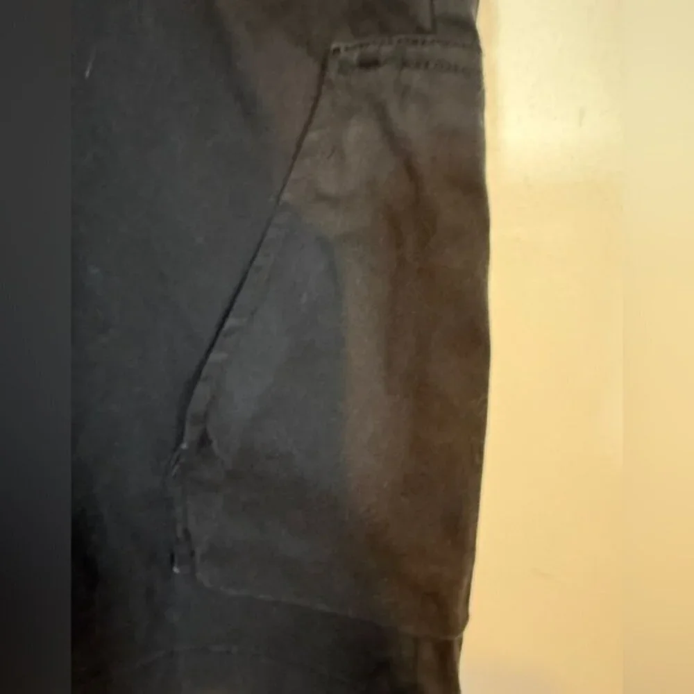 DUER Black Performance Cargo Shorts - Size 34